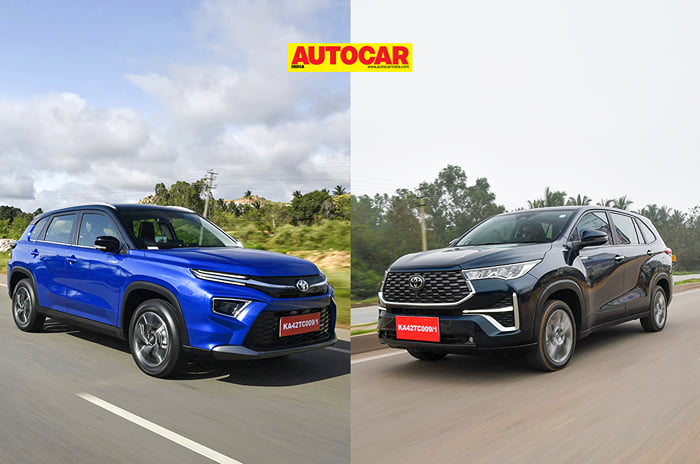 Toyota Urbanc Cruiser Hyryder outsells Innova Crysta and Innova Hycross for the first time