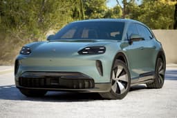 Porsche Cayenne Electric Mystic Green Metallic color