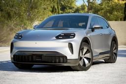 Porsche Cayenne Electric Dolomite Silver Metallic color