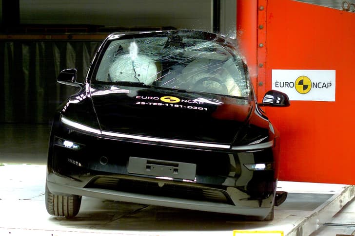 2025 Tesla Model Y scores 5 star Euro NCAP safety rating
