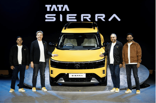 2025 Tata Sierra launched at Rs 11.49 lakh