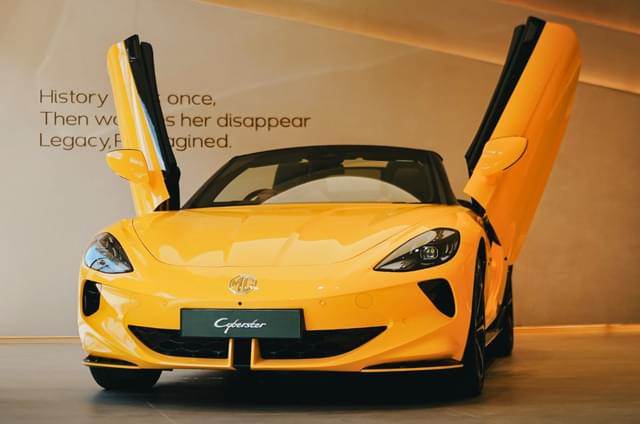 MG Cyberster waiting period is up to 5 months