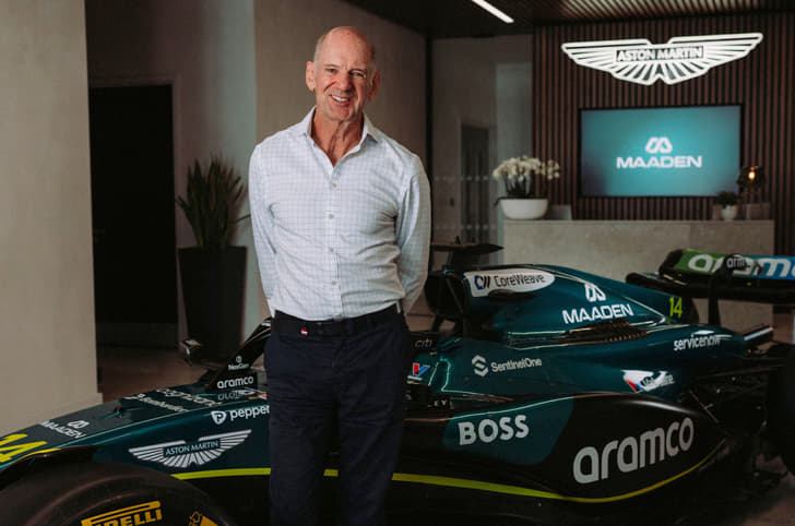 Adrian Newey Aston Martin F1 team principal