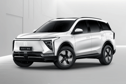 Mahindra Xev 9s Everest White color