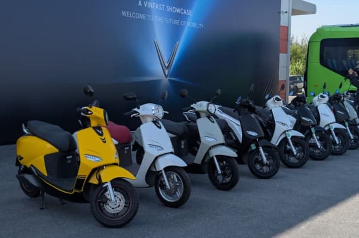 VinFast electric scooters