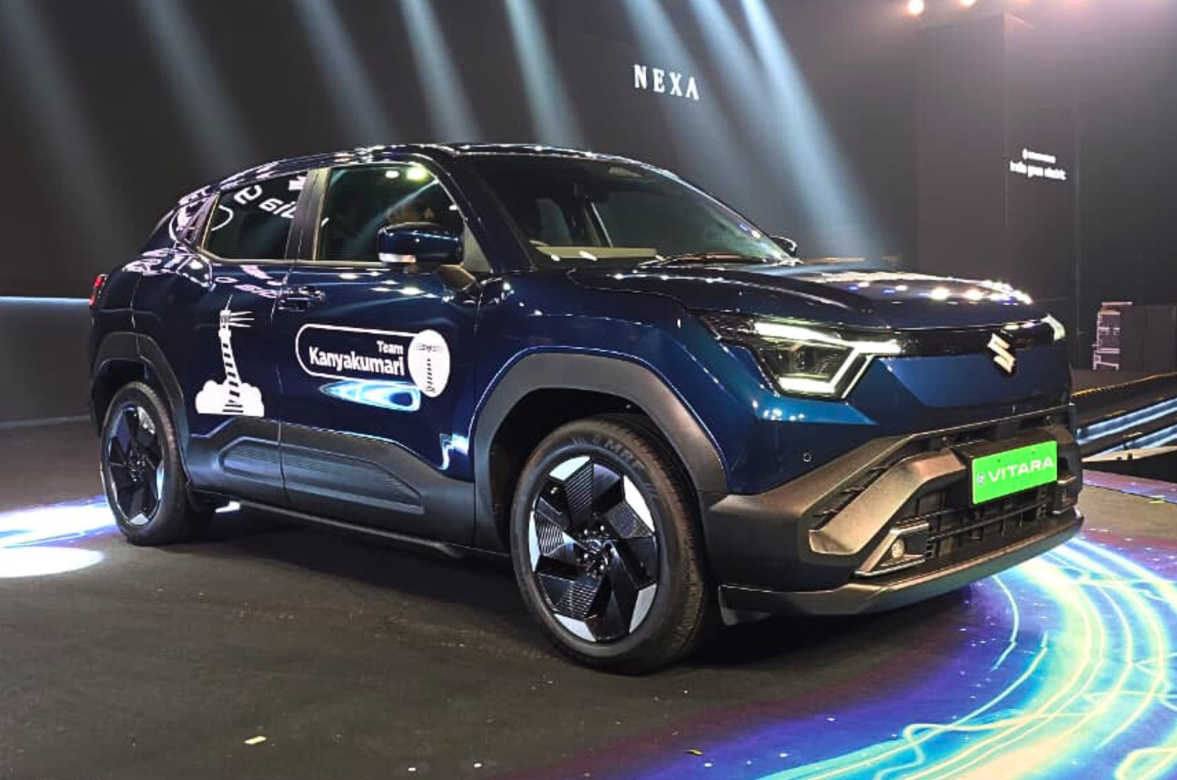 Maruti e Vitara range is up to 543km for India-spec car