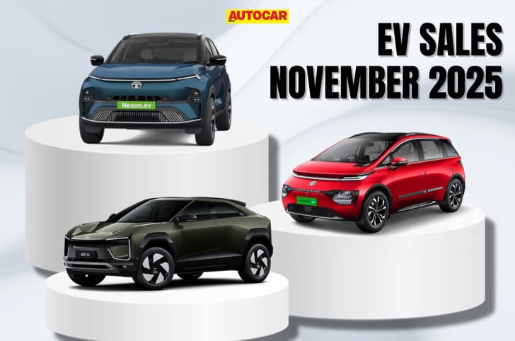 EV sales November 2025