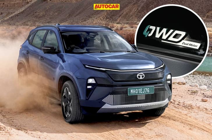 Tata Harrier EV to get AWD on lower trims