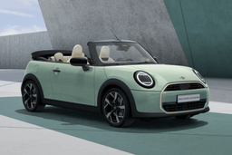 Mini Cooper Convertible Ocean Wave Green color