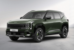 Kia New Seltos Pewter Olive color Kia New Seltos Pewter Olive color