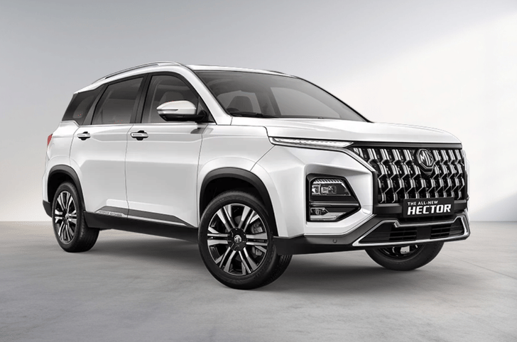 Mg Hector Pearl White color Mg Hector Pearl White color