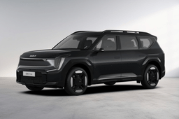 Kia Ev9 Aurora Black Pearl color Kia Ev9 Aurora Black Pearl color