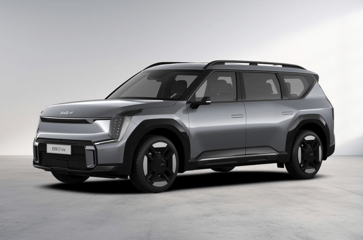Kia Ev9 Pebble Gray color Kia Ev9 Pebble Gray color