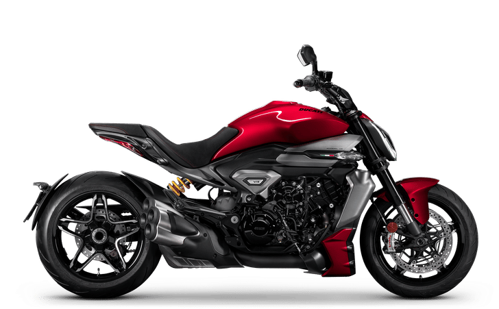 Ducati Xdiavel Burning Red color