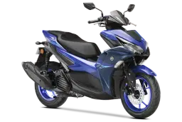 Yamaha Aerox 155 Version S Racing Blue color Yamaha Aerox 155 Version S Racing Blue color
