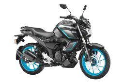 Yamaha Fz S Fi Hybrid Cyan Metallic Grey color Yamaha Fz S Fi Hybrid Cyan Metallic Grey color