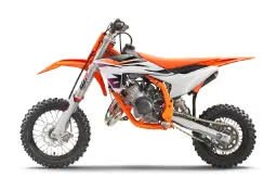 KTM 50 SX Electronic Orange color KTM 50 SX Electronic Orange color