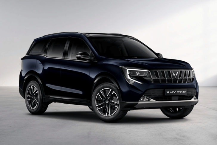 Mahindra Xuv 7xo Midnight Black Dual Tone color