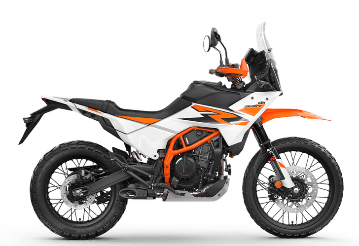 Ktm 390 Adventure R Ceramic White Color Image Image - 0