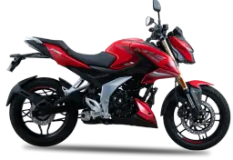 Bajaj Pulsar N160 Glossy Racing Red color