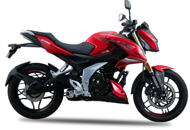 Bajaj Pulsar N160 Glossy Racing Red Color Image