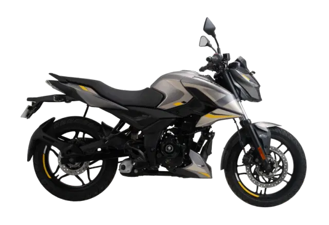 Bajaj Pulsar N160 Harbor grey & silver Color Image