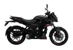 Bajaj Pulsar N160 Ebony Black & Charcoal Black color