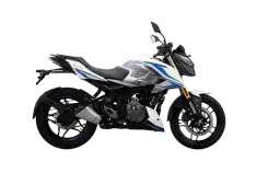 Bajaj Pulsar N250 Pearl Metallic White color Bajaj Pulsar N250 Pearl Metallic White color