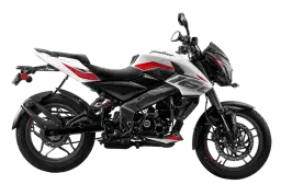 Bajaj Pulsar Ns160 Pearl Metallic White color Bajaj Pulsar Ns160 Pearl Metallic White color