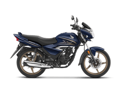 Honda Bikes Shine Pearl Siren Blue color