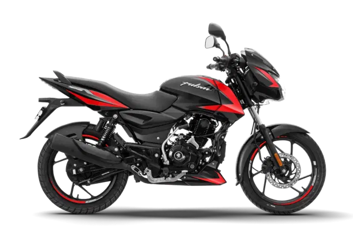 Bajaj Pulsar 125 Black Race red color Bajaj Pulsar 125 Black Race red color