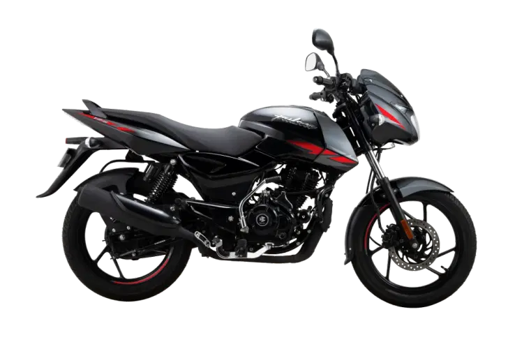Bajaj Pulsar 125 Black Red color Bajaj Pulsar 125 Black Red color