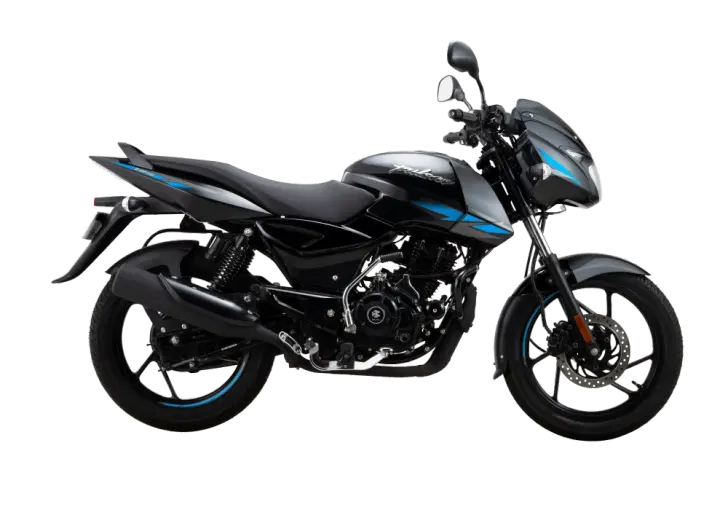 Bajaj Pulsar 125 Black Blue color Bajaj Pulsar 125 Black Blue color