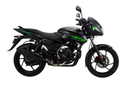 Bajaj Pulsar 125 Black Green color Bajaj Pulsar 125 Black Green color
