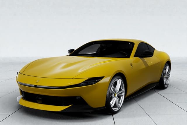 Ferrari Amalfi Giallo Modena Color Image