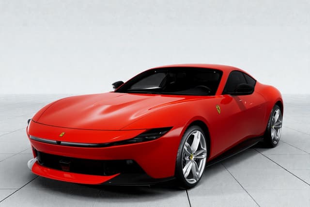 Ferrari Amalfi Rosso Scuderia Color Image