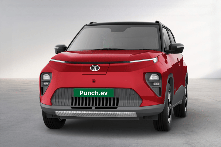 Tata Punch Ev Bengal Rouge color Tata Punch Ev Bengal Rouge color