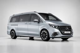 Mercedes Benz V Class Metallic High-tech Silver color