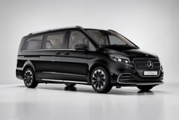 Mercedes Benz V Class Obsidian Black color