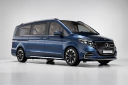 Mercedes Benz V Class Sodalite Blue color