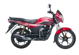 Bajaj Platina 110 H Gear Red color