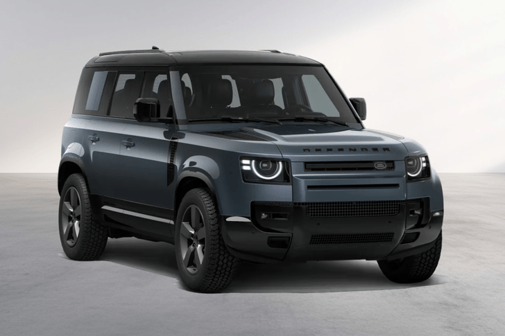 Land Rover Defender Tasman Blue color