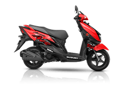 Suzuki Avenis Glossy Sparkle Black/ Pearl Mira Red color