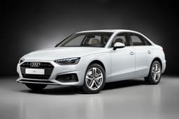 Audi A4 Glacier White Metallic color