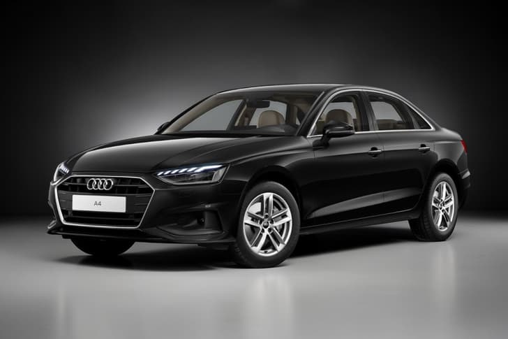 Audi A4 Mythos Black Metallic color