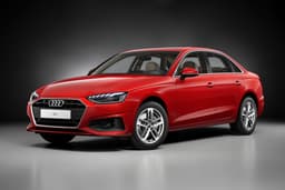 Audi A4 Progressive Red Metallic color