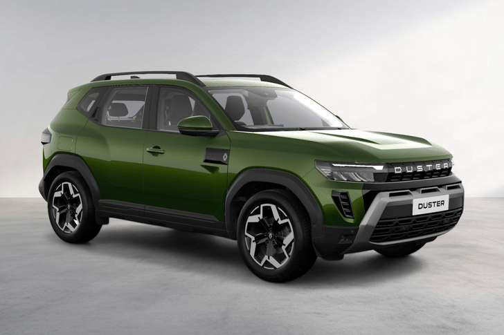 Renault Duster Jade Mountain Green color