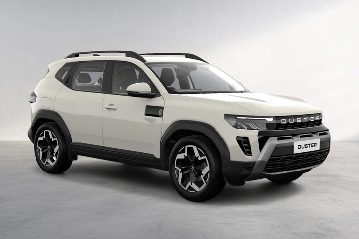 Renault Duster Pearl White color