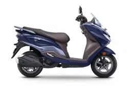 Suzuki Burgman Street Ex Metallic Matte Stellar Blue color