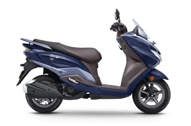 Suzuki Burgman Street Ex Metallic Matte Stellar Blue Color Image